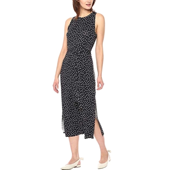 ●●●Three Dots Polka Dot Midi - Picture 1 of 2